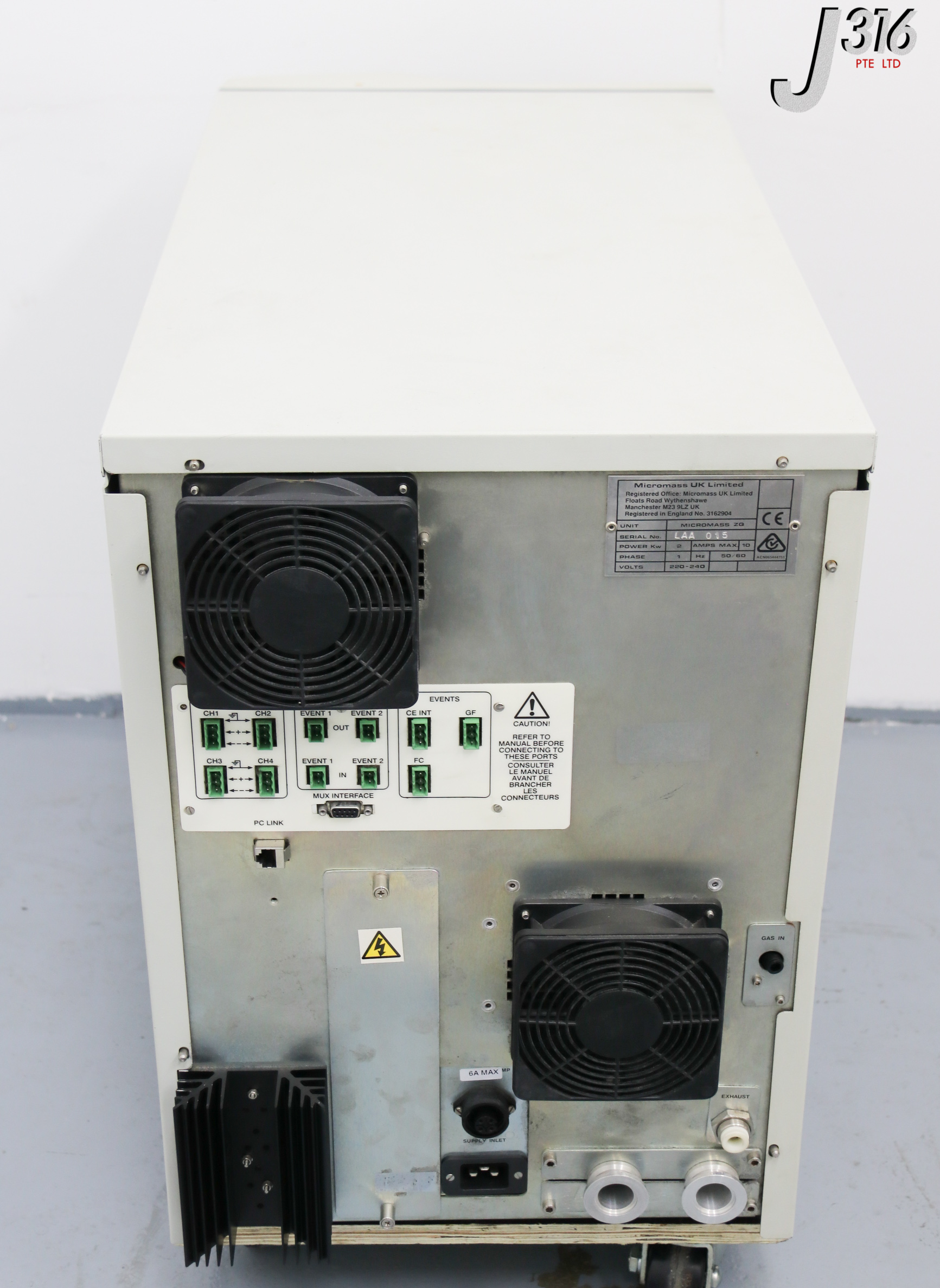 30631 waters single quadrupole mass spectrometer micromass zq j316gallery